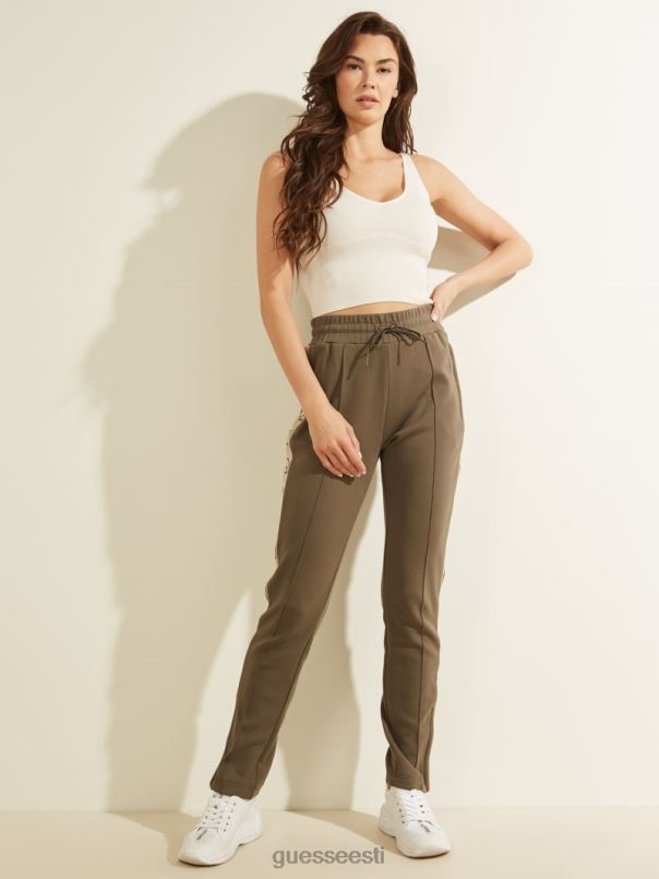 öko britney uued aktiivpüksid üldine pruun GUESS kehakate naised BB4BB2508