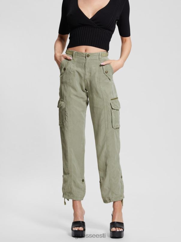 öko nessi linased cargo püksid ookeanisalvei multi GUESS kehakate naised BB4BB2016