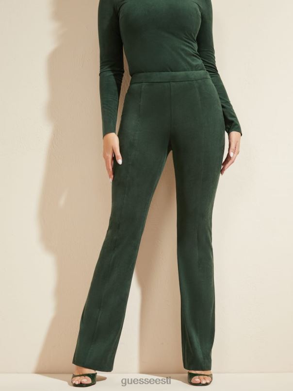 leonie püksid šenillroheline GUESS kehakate naised BB4BB2428