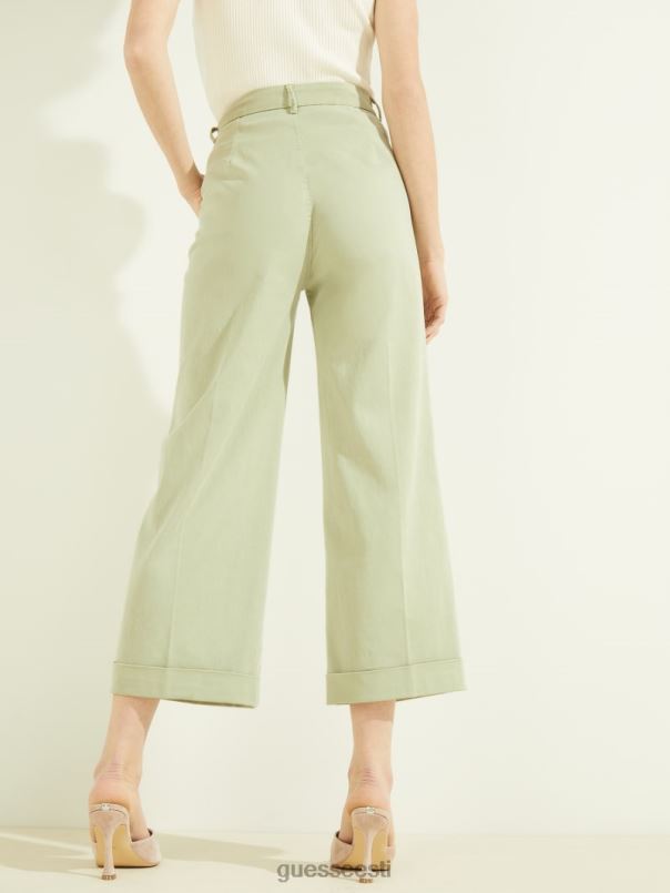 matilde laia säärega püksid kerge matcha GUESS kehakate naised BB4BB2287