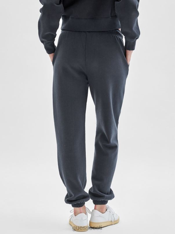 originaalsed klassikalise logoga dressipüksid väljapestud must multi GUESS kehakate naised BB4BB2480