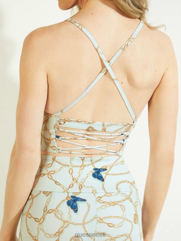 Eco dollie spordirinnahoidja kett ja võlud rohelised GUESS kehakate naised BB4BB2525