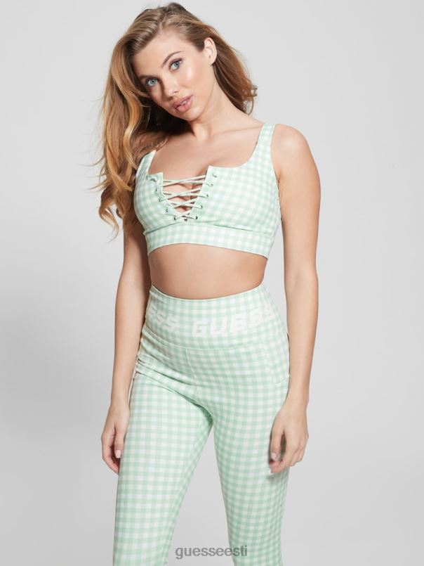 öko davin trükitud aktiivrinnahoidja vesi ja valge vichy GUESS kehakate naised BB4BB1432