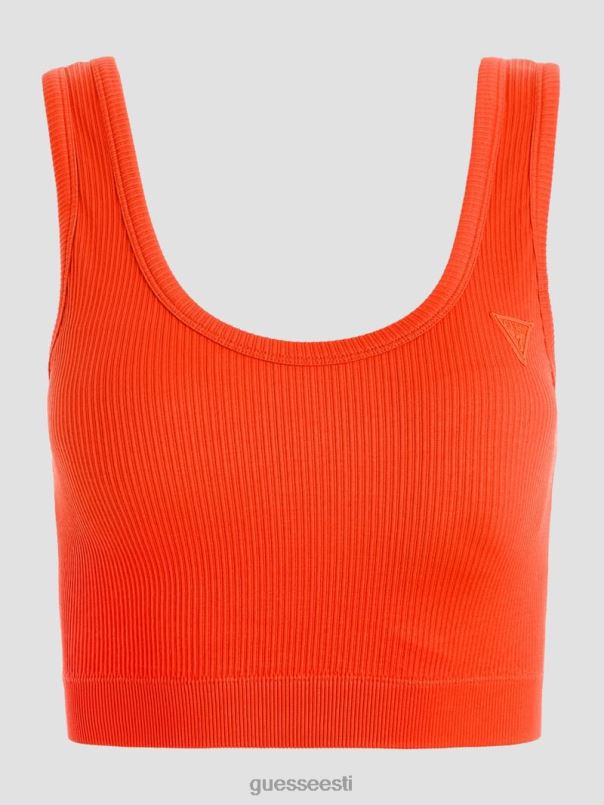 õmblusteta soonikuga aktiivrinnahoidja apelsini viil GUESS kehakate naised BB4BB1699