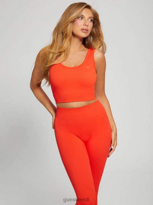 õmblusteta soonikuga aktiivrinnahoidja apelsini viil GUESS kehakate naised BB4BB1699