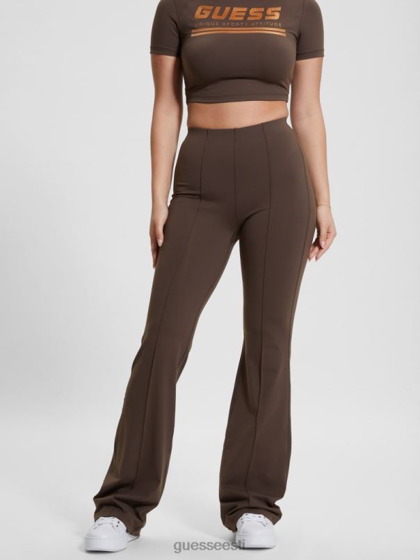 aggie flare säärised tume kohv GUESS kehakate naised BB4BB2055