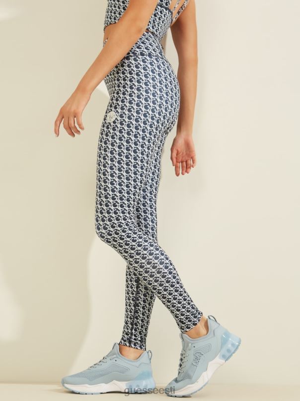 caitlin logoga retuusid allover gj blue combo GUESS kehakate naised BB4BB2527