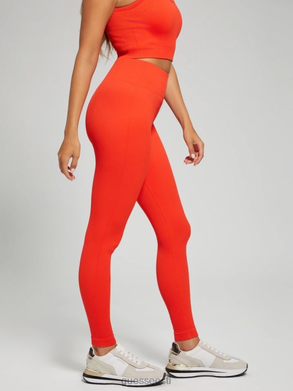 õmblusteta soonikuga retuusid apelsini viil GUESS kehakate naised BB4BB2396