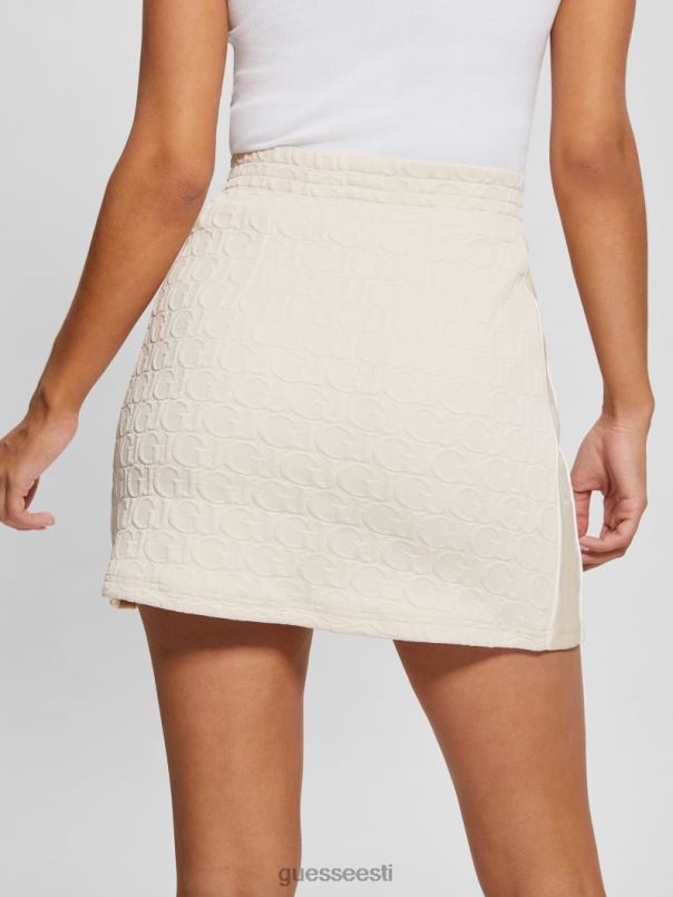 Darla mini žakaarseelik gj beež žakaar GUESS kehakate naised BB4BB2075