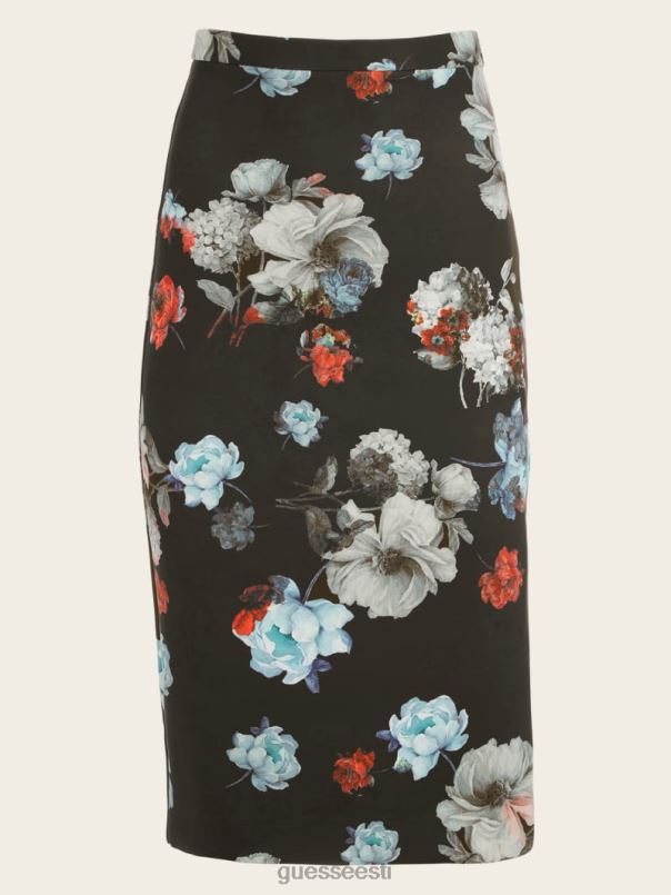 Leonara pliiatsi seelik metsik ilutrükk GUESS kehakate naised BB4BB2433