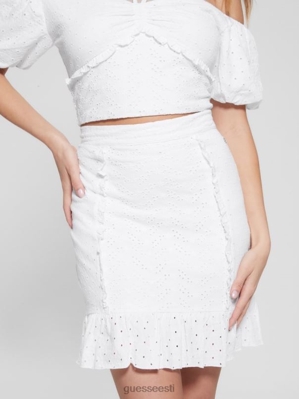 aini mini aasaga seelik puhas valge GUESS kehakate naised BB4BB1994