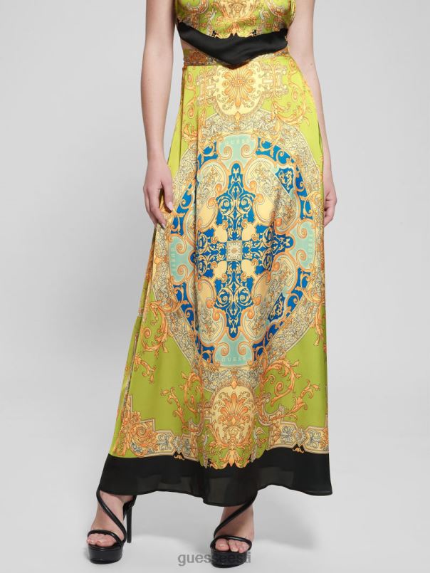 athena satiinist maxi seelik barokk lubi GUESS kehakate naised BB4BB2018