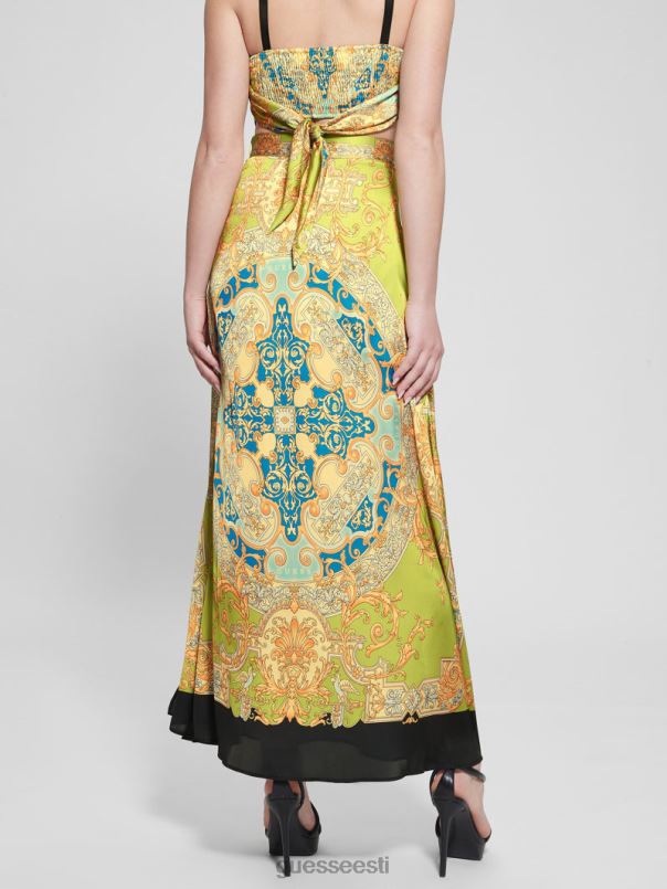 athena satiinist maxi seelik barokk lubi GUESS kehakate naised BB4BB2018