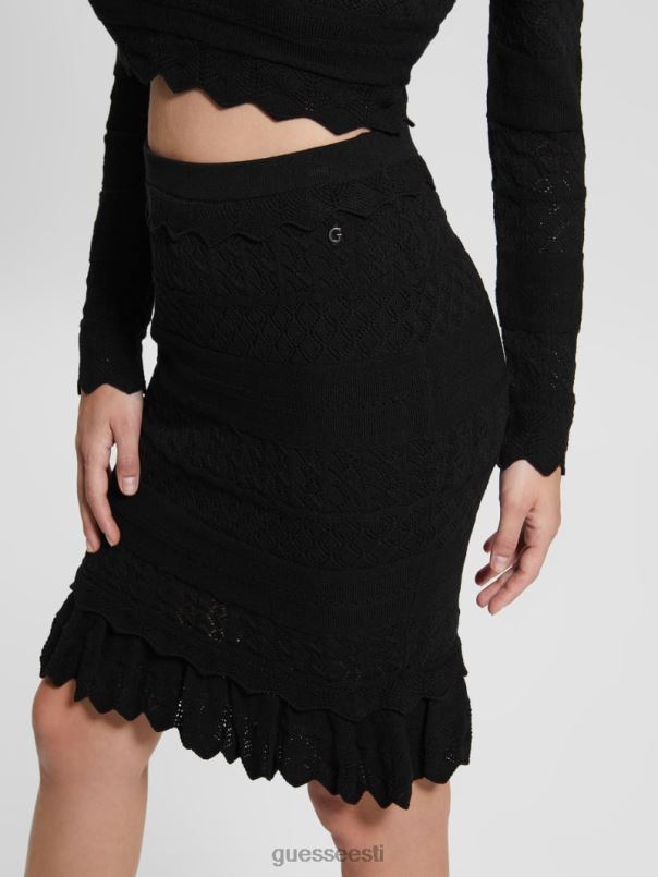 öko deeta pointelle seelik must GUESS kehakate naised BB4BB2362