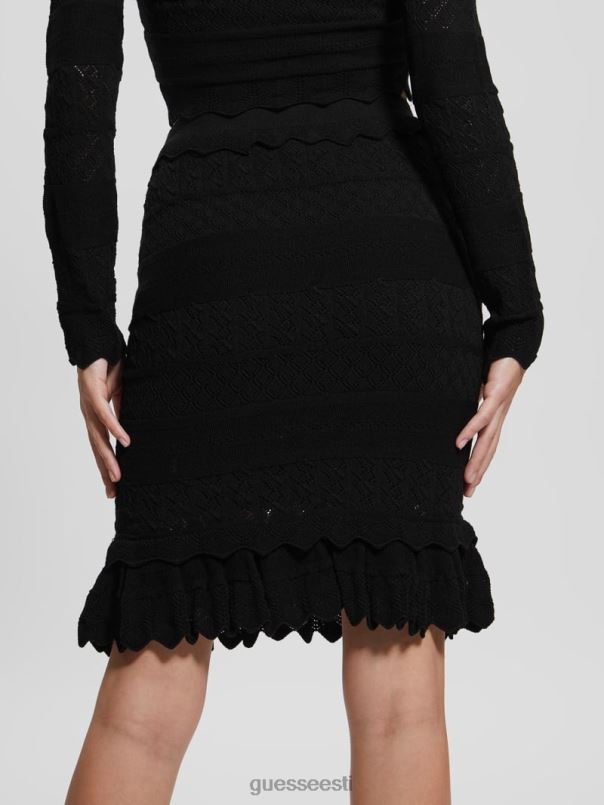 öko deeta pointelle seelik must GUESS kehakate naised BB4BB2362