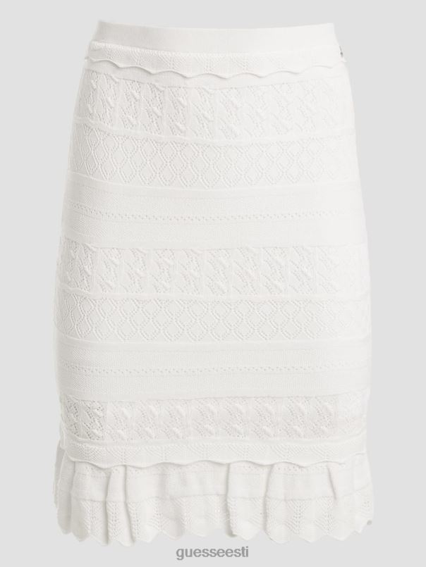 öko deeta pointelle seelik puhas valge GUESS kehakate naised BB4BB2027