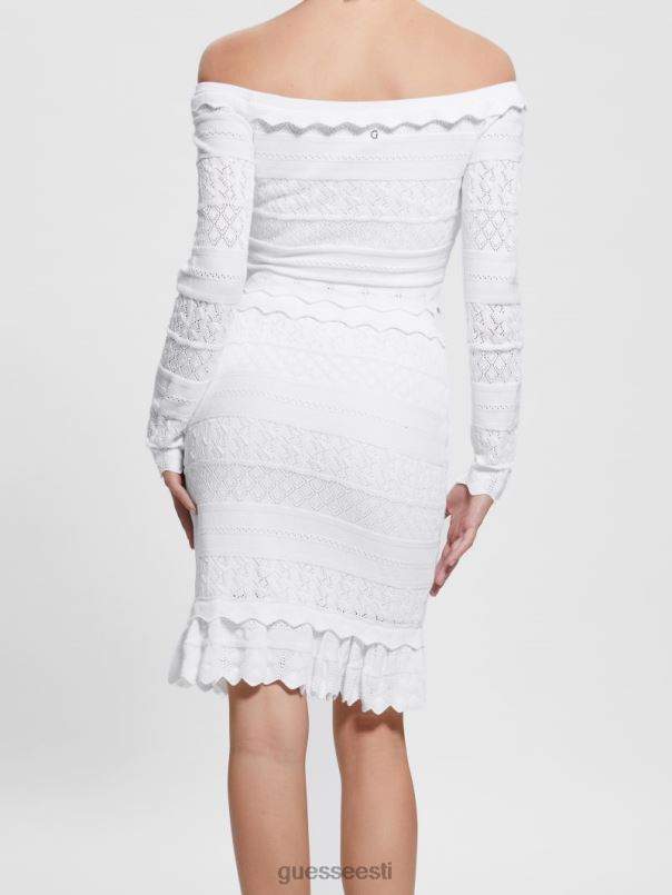 öko deeta pointelle seelik puhas valge GUESS kehakate naised BB4BB2027