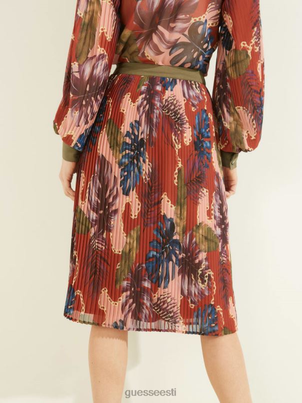 ökonoomne josephine seelik tiki klubi trükk GUESS kehakate naised BB4BB2435