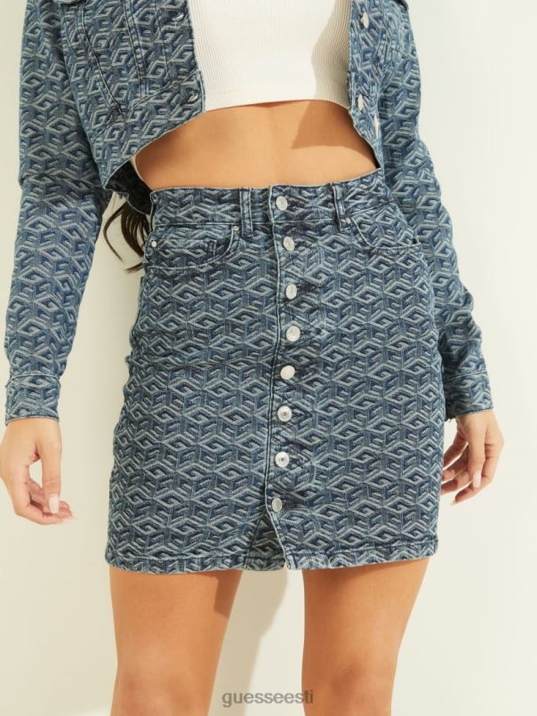 kuubik midi seelik kuubiku pesu GUESS kehakate naised BB4BB242