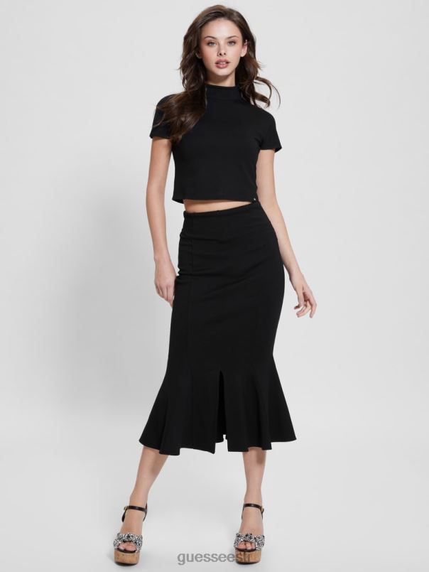 longuette voldiga seelik must GUESS kehakate naised BB4BB2022