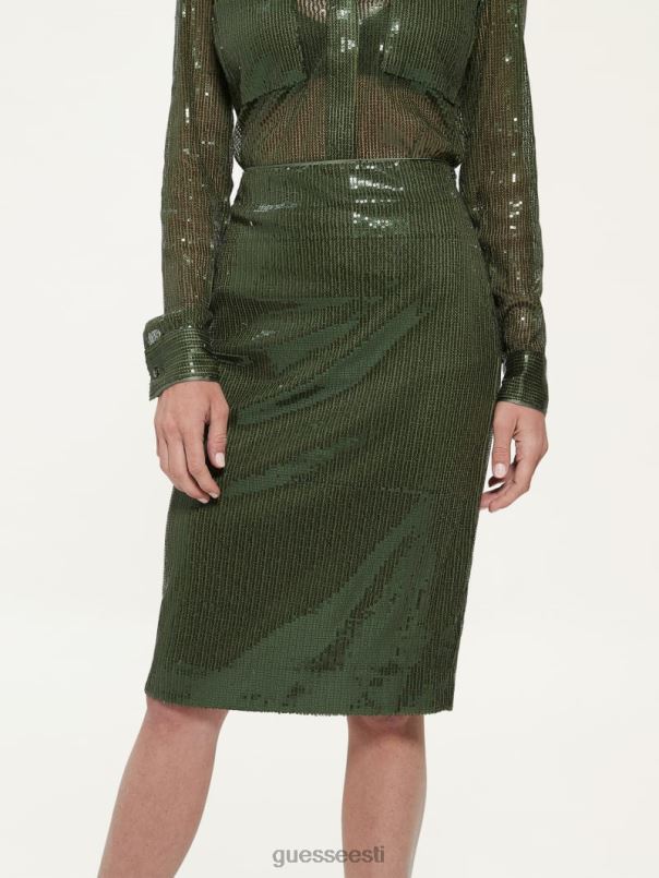 megan litritega seelik peyote roheline GUESS kehakate naised BB4BB2309