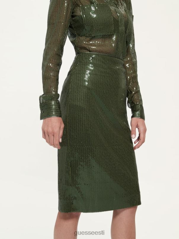 megan litritega seelik peyote roheline GUESS kehakate naised BB4BB2309