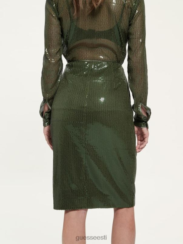 megan litritega seelik peyote roheline GUESS kehakate naised BB4BB2309