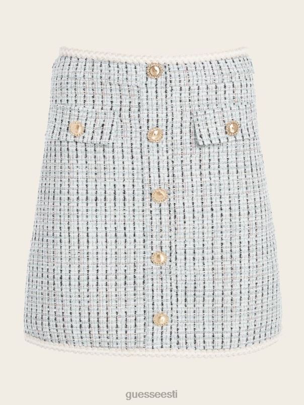 provence tviidseelik tähelepanuväärne sinine tviid GUESS kehakate naised BB4BB2439