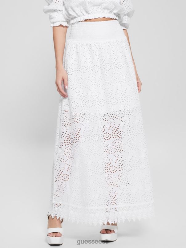 sangallo rafa pikk seelik puhas valge GUESS kehakate naised BB4BB1996