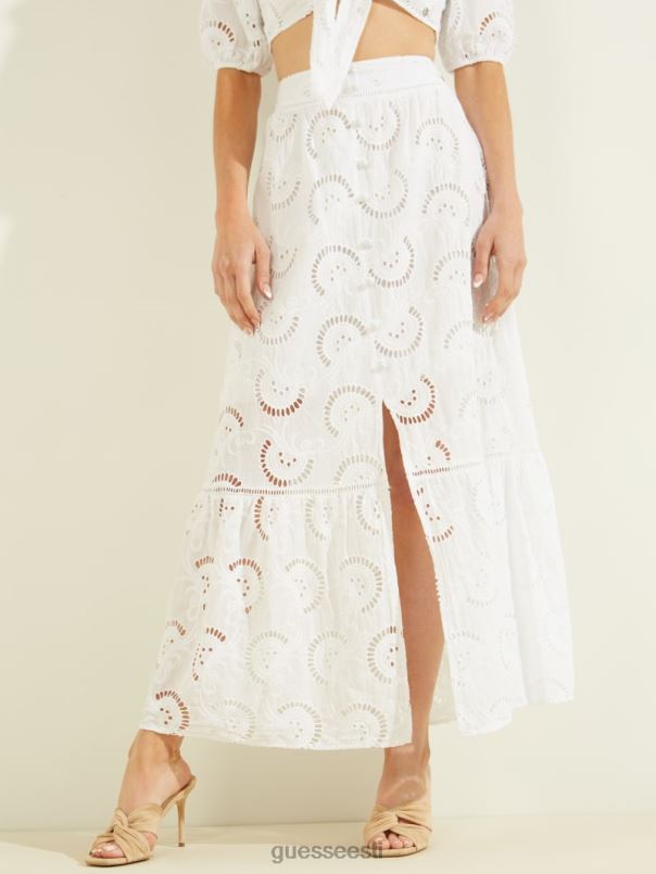 smeralda seelik puhas valge GUESS kehakate naised BB4BB2381