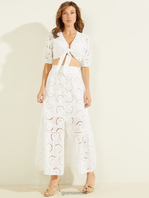 smeralda seelik puhas valge GUESS kehakate naised BB4BB2381