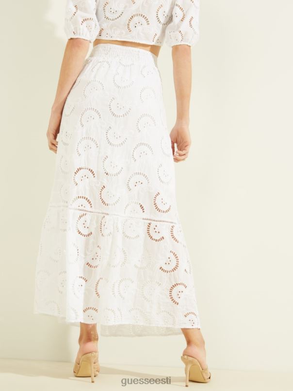 smeralda seelik puhas valge GUESS kehakate naised BB4BB2381