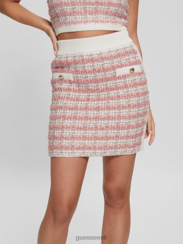 tweed kampsun miniseelik tviid apelsin GUESS kehakate naised BB4BB2028