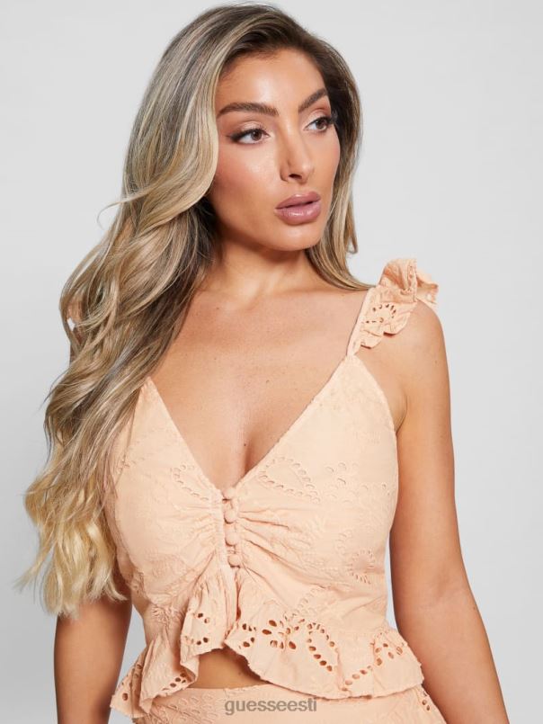 arielle aasaga top virsikukreem GUESS kehakate naised BB4BB1009