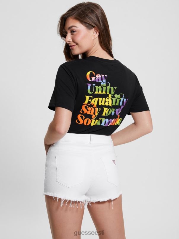 armastusklubi tee must GUESS kehakate naised BB4BB1112