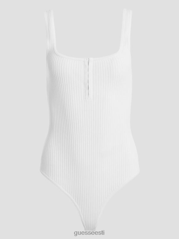 kaylee hook & eye bodysuit kreemjas valge GUESS kehakate naised BB4BB1051