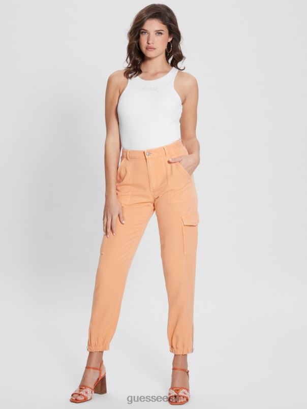 öko guendalina varrukateta body kreemjas valge GUESS kehakate naised BB4BB1113