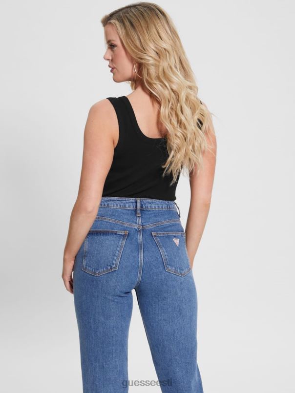 ökokolmnurk bling ribiga paak must GUESS kehakate naised BB4BB1053