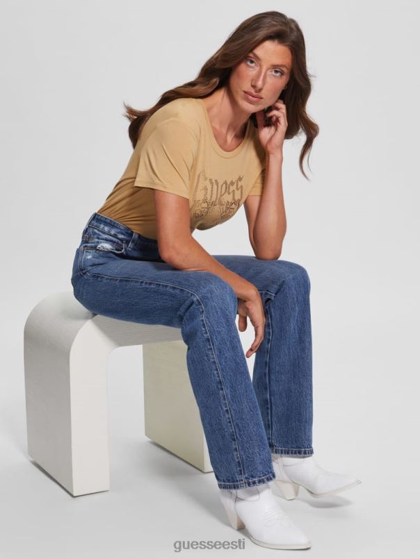 logoga tiigri tee sahara liiv GUESS kehakate naised BB4BB1693