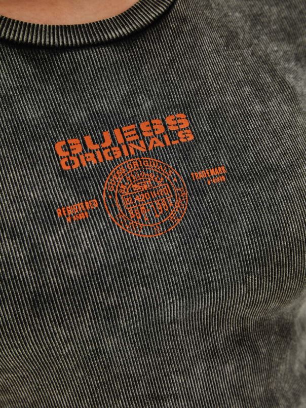 originaal logoga tee süsimusta multi GUESS kehakate naised BB4BB1374