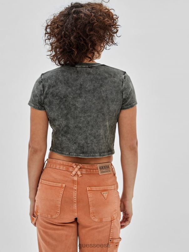 originaal logoga tee süsimusta multi GUESS kehakate naised BB4BB1374