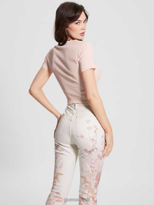 smocked beebi tee nuku roosa GUESS kehakate naised BB4BB1153