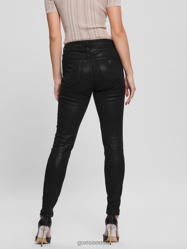 1981. aasta kattega kitsad teksad süsimusta multi GUESS kehakate naised BB4BB246