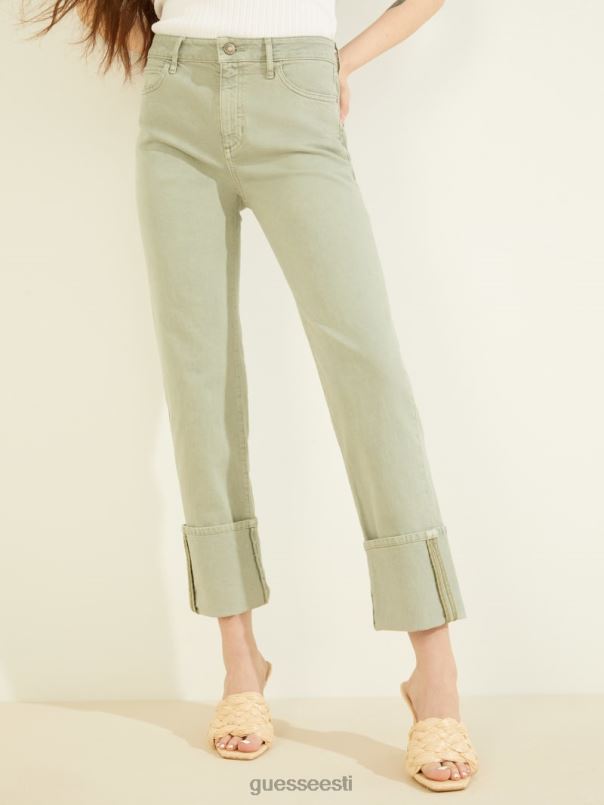 1981 aasta mansettidega sirged teksad kerge matcha multi GUESS kehakate naised BB4BB275