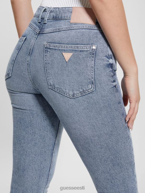 1981. aasta paljastatud nööpkärbsega kitsad teksad teater GUESS kehakate naised BB4BB5