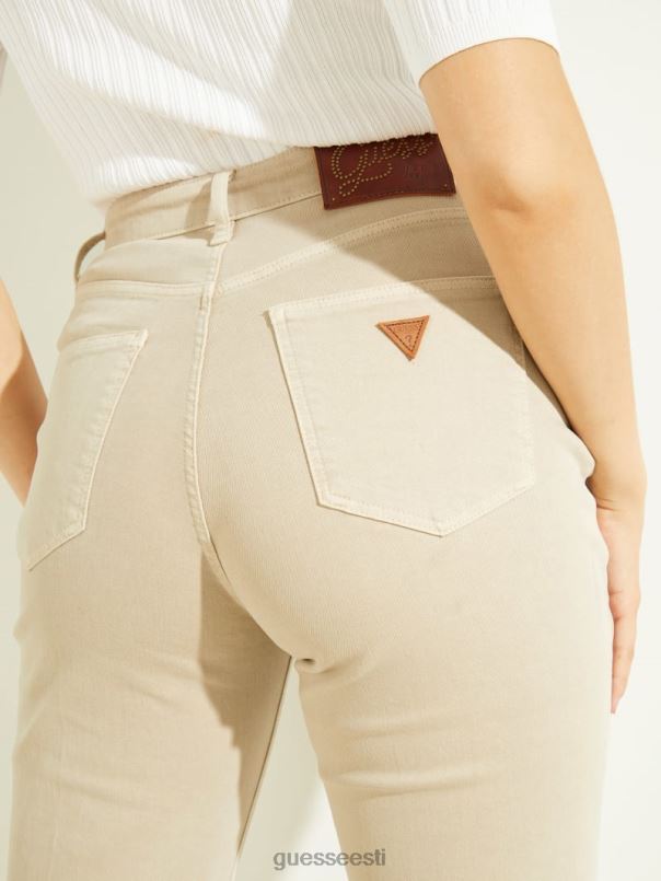 öko 80ndate ketidetailidega sirged teksad kuu kivi GUESS kehakate naised BB4BB217