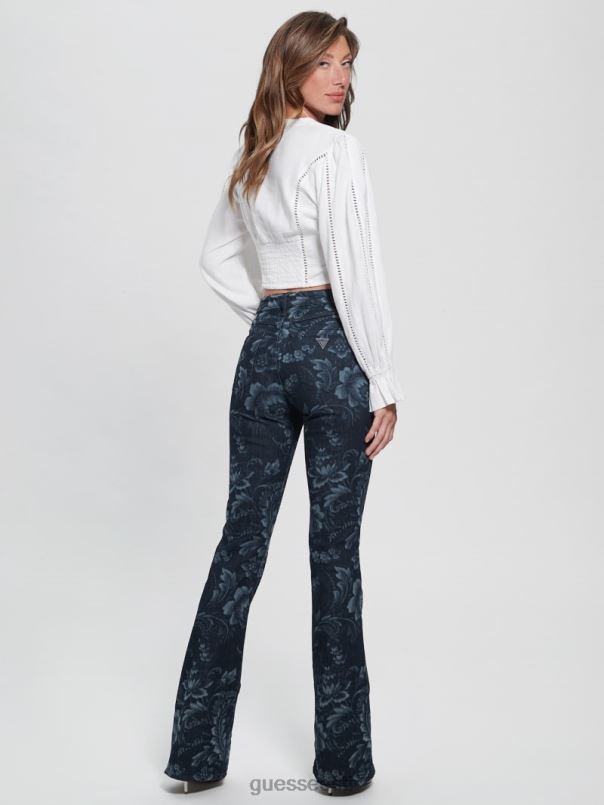 öko adeline lillelised kõrglahutavad teksad metslillede laserprint GUESS kehakate naised BB4BB127