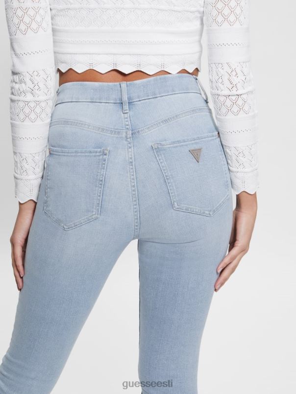 ökoikoon kõrged kitsad teksad tselestiit indigo GUESS kehakate naised BB4BB69