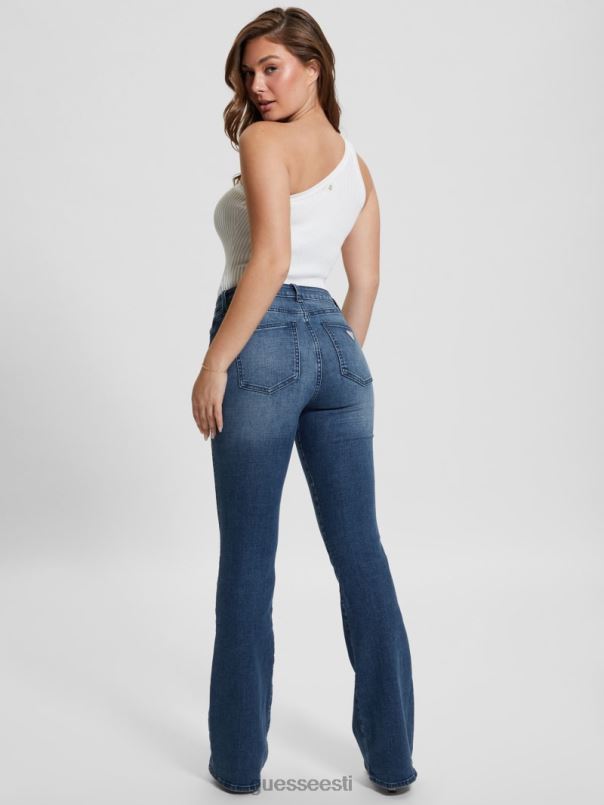 ökonoomsed seksikad flare teksad müstiline sinine pesu GUESS kehakate naised BB4BB41