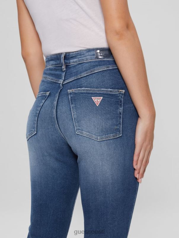 ökopopi 70ndate laienevad teksad kalitsükkel keskmine GUESS kehakate naised BB4BB44